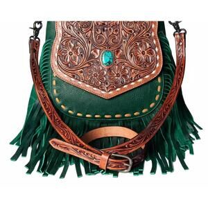 NEW AMERICAN DARLING women's crossbody bag in green